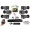 MS - AI Hybrid Light IP kamerarendszer 6 kamerával switchel 8 Mpix GT - 6483k6B