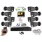 Monitorrs Security - AI Hybrid Light IP kamerarendszer 8 kamerával 8 Mpix GT - 6483k8