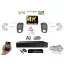 MS - AI Hybrid Light IP kamerarendszer 2 kamerával switchel 8 Mpix WT - 6484k2B