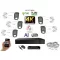 MS - AI Hybrid Light IP kamerarendszer 5 kamerával switchel 8 Mpix WT - 6484k5B