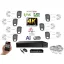 MS - AI Hybrid Light IP kamerarendszer 7 kamerával switchel 8 Mpix WT - 6484k7B